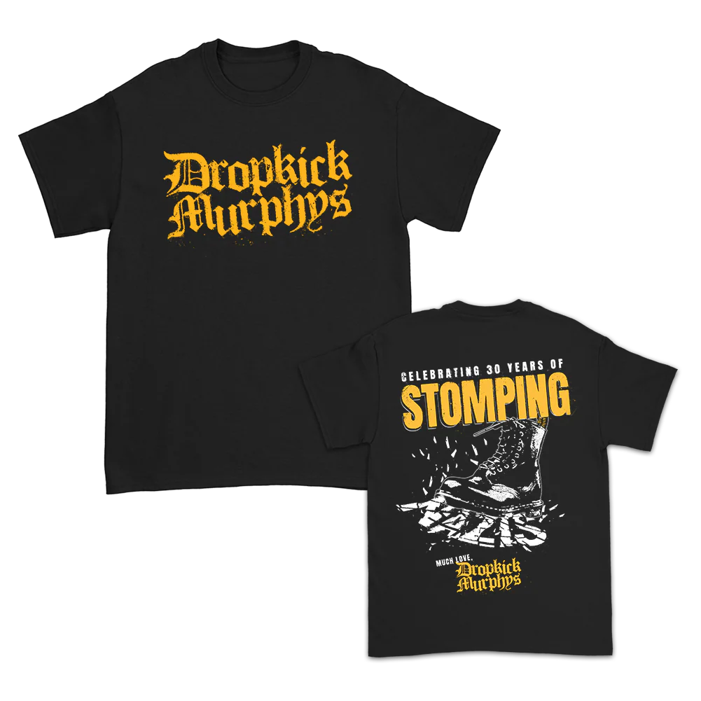 30 Years Of Stomping Nazis T-Shirt (Black)