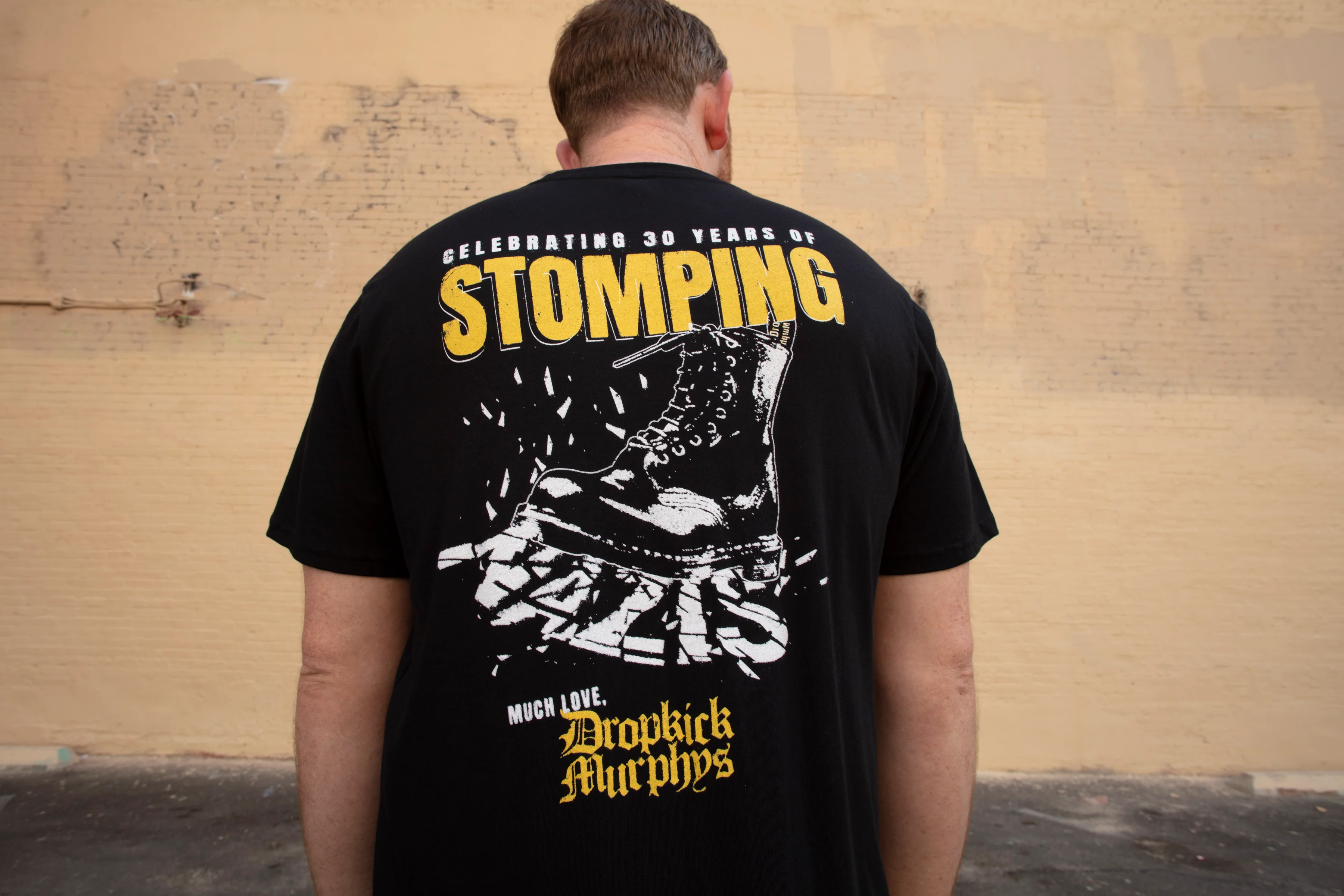 30 Years Of Stomping Nazis T-Shirt (Black) - Image 6