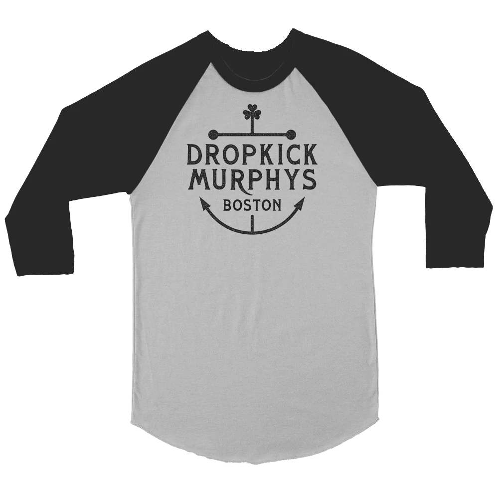 Anchor Logo Raglan (Black/White)