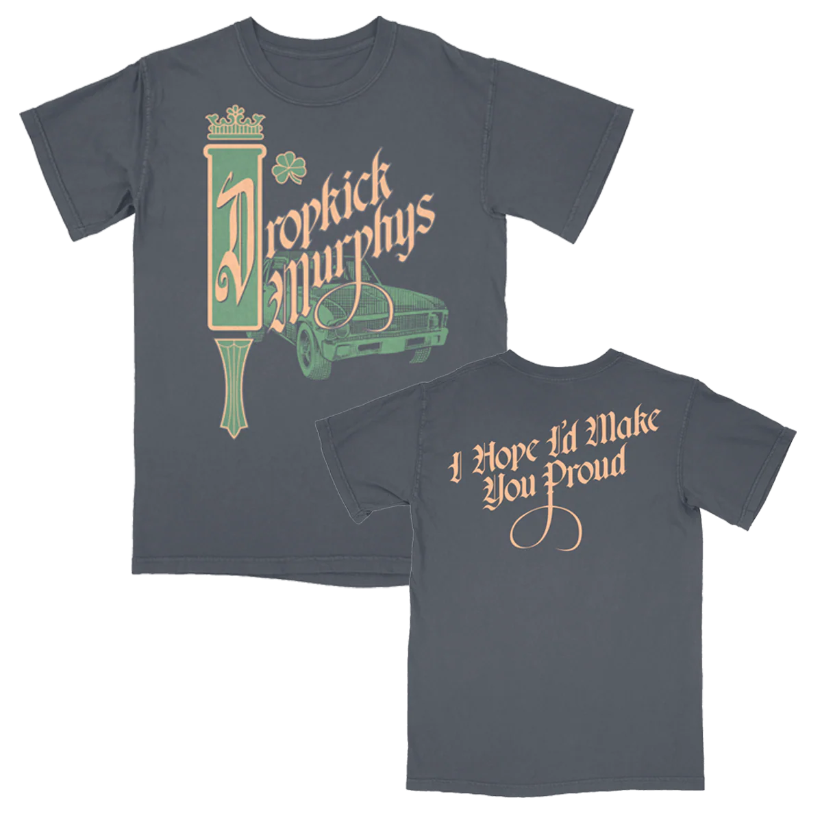 Chesterfields And Aftershave T-Shirt (Vintage Charcoal)