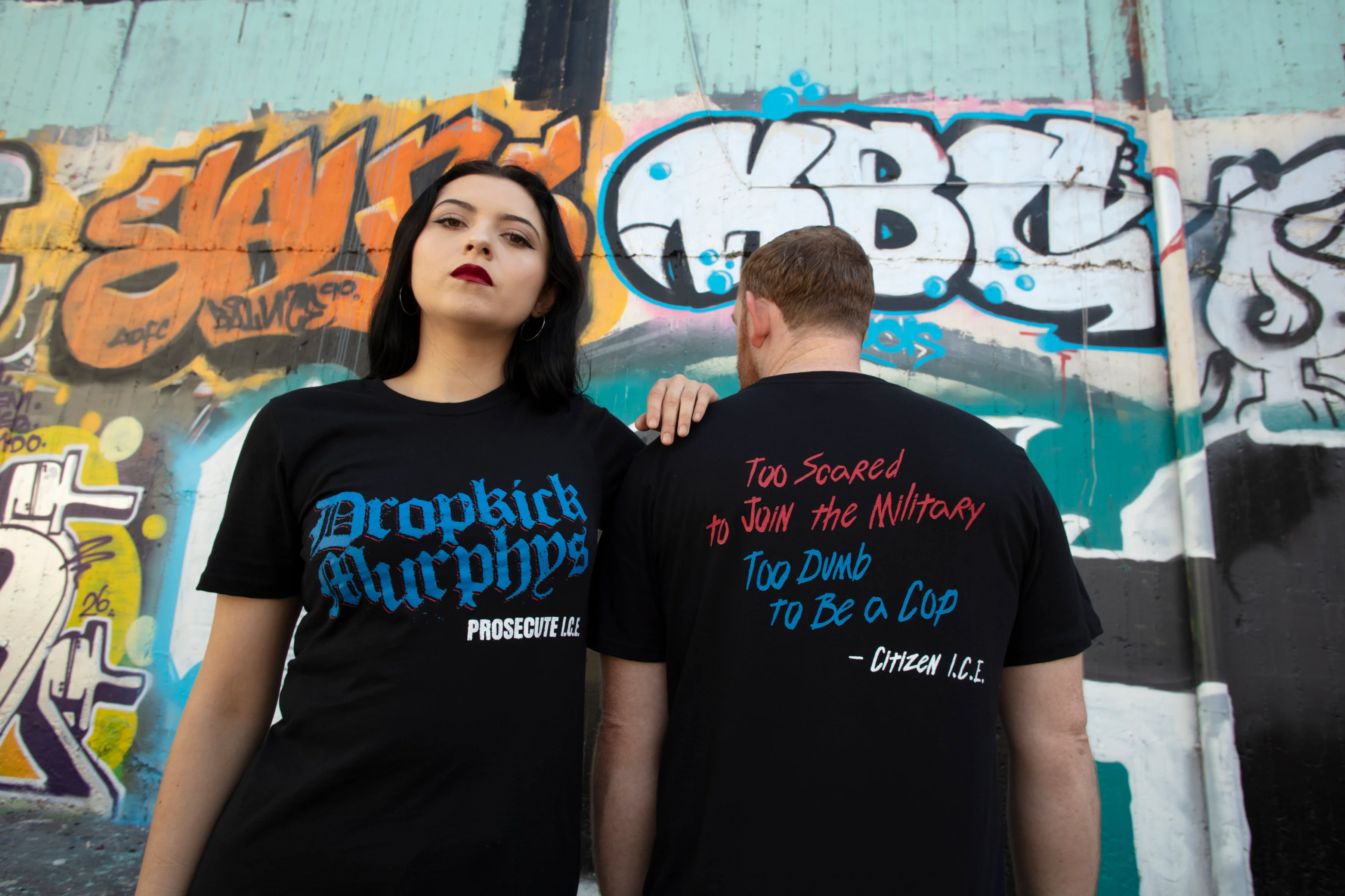 Citizen I.C.E Lyric T-Shirt (Black) - Image 5