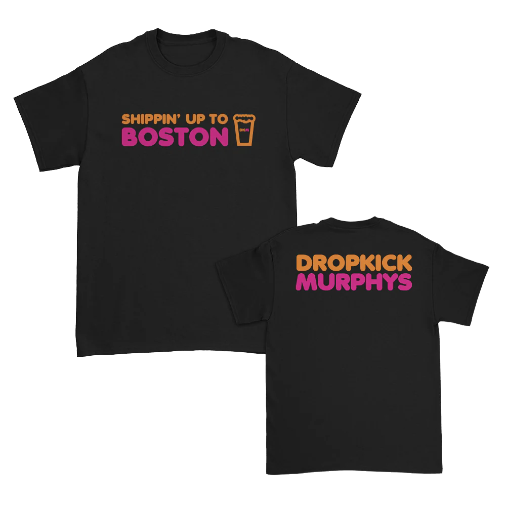 Dunkin' Up To Boston T-Shirt (Black)