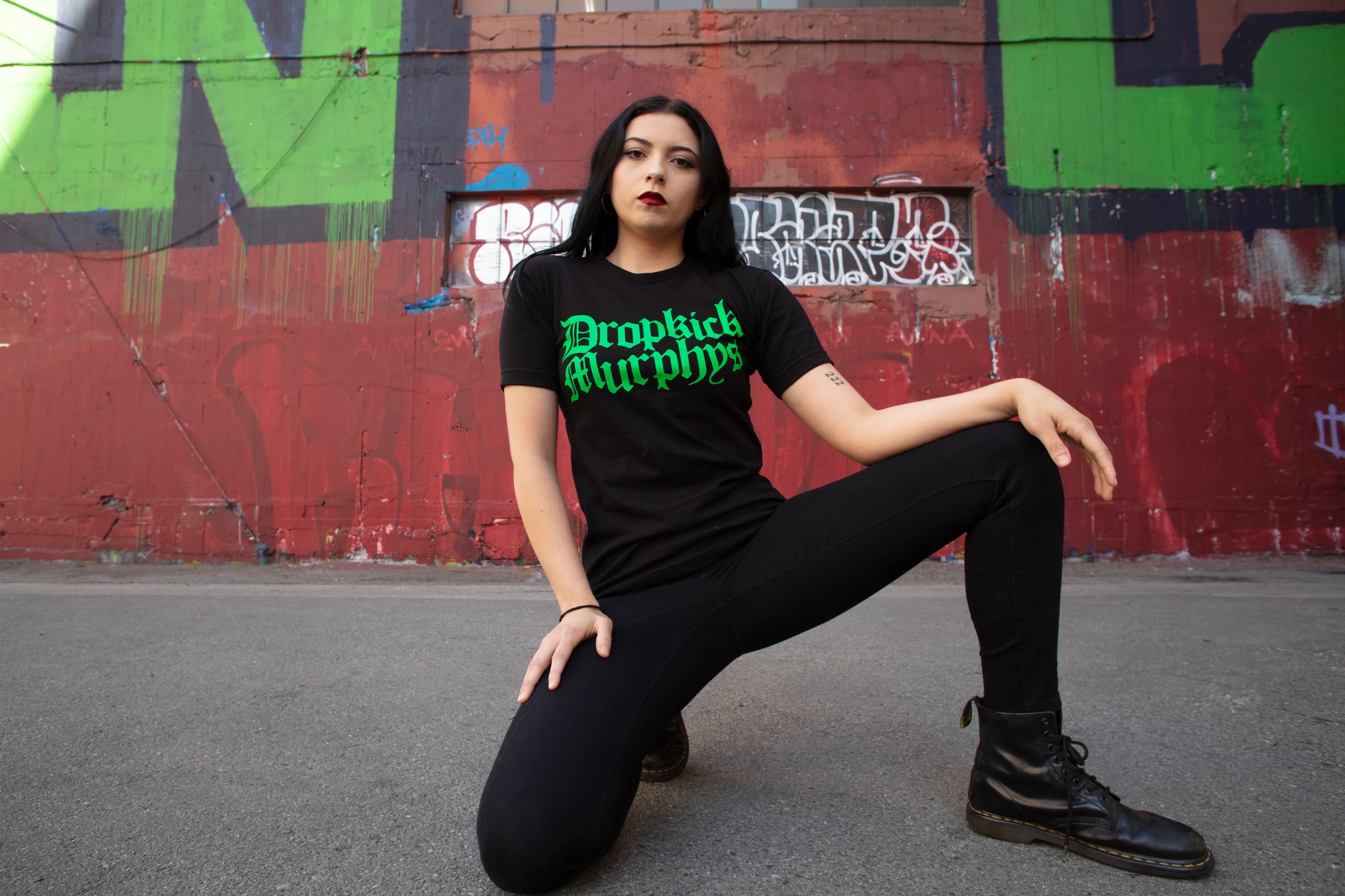 Fighting Nazis Since '96 T-Shirt (Black) - Image 3