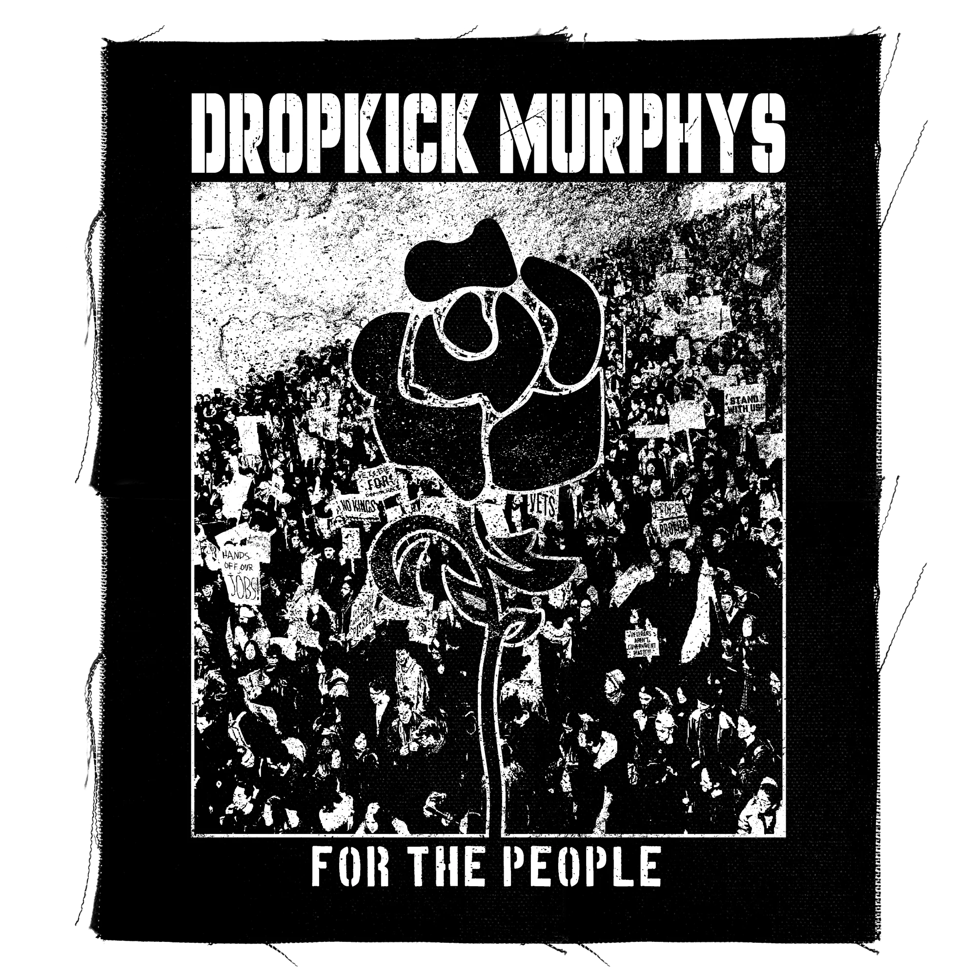 For The People Back Patch (Black)