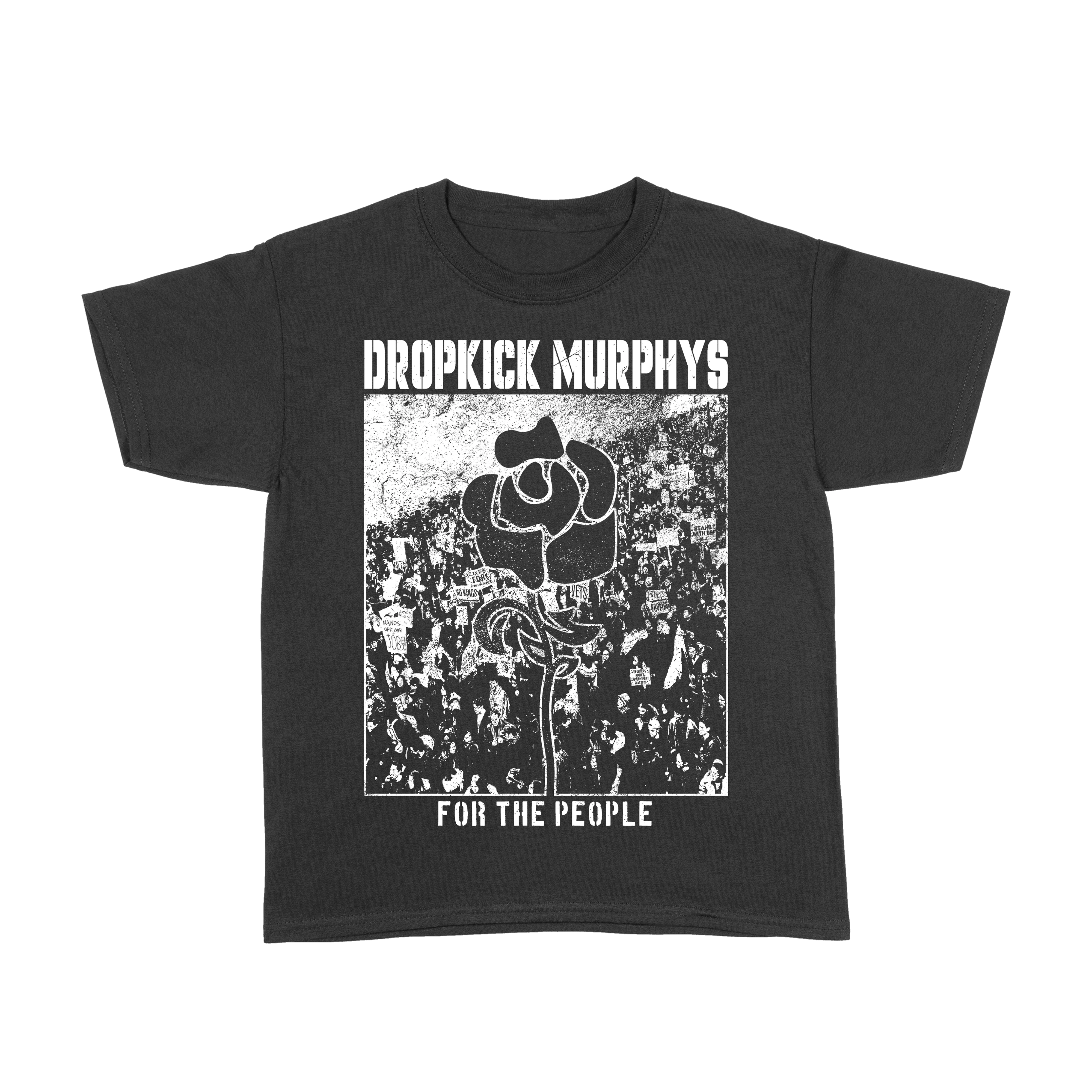 For The People Youth T-Shirt (Black)
