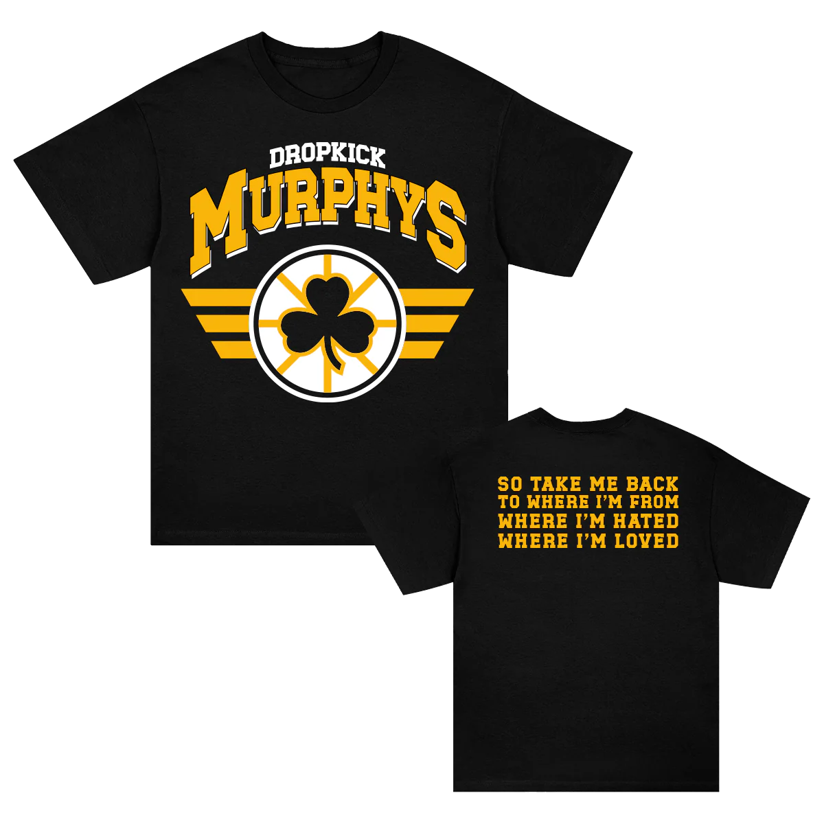 Shamrock Bruins T-Shirt (Black)