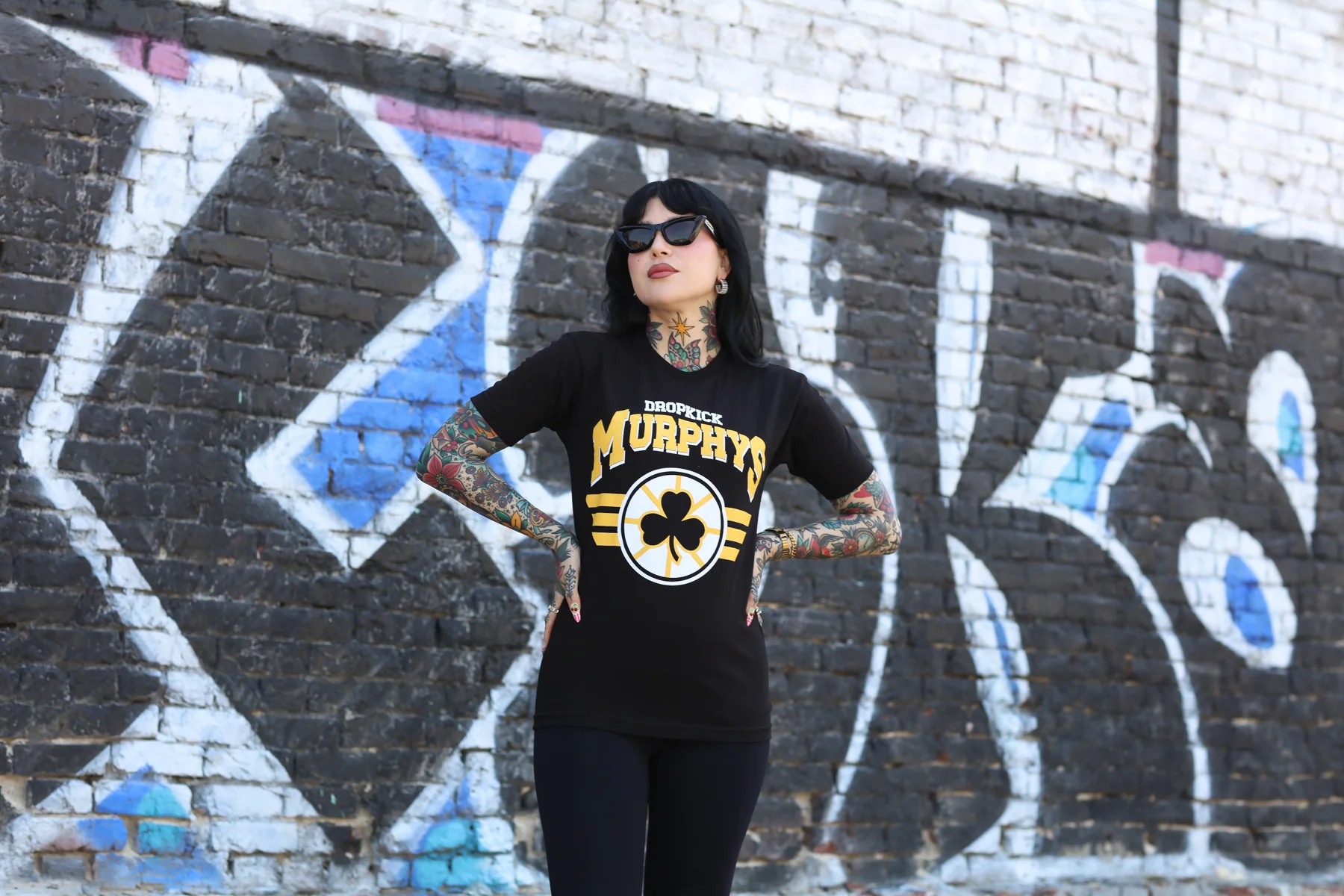 Shamrock Bruins T-Shirt (Black) - Image 5