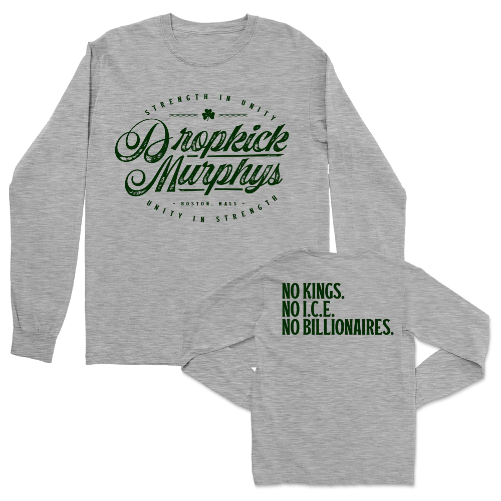 Strength In Unity Long Sleeve (Heather Grey)