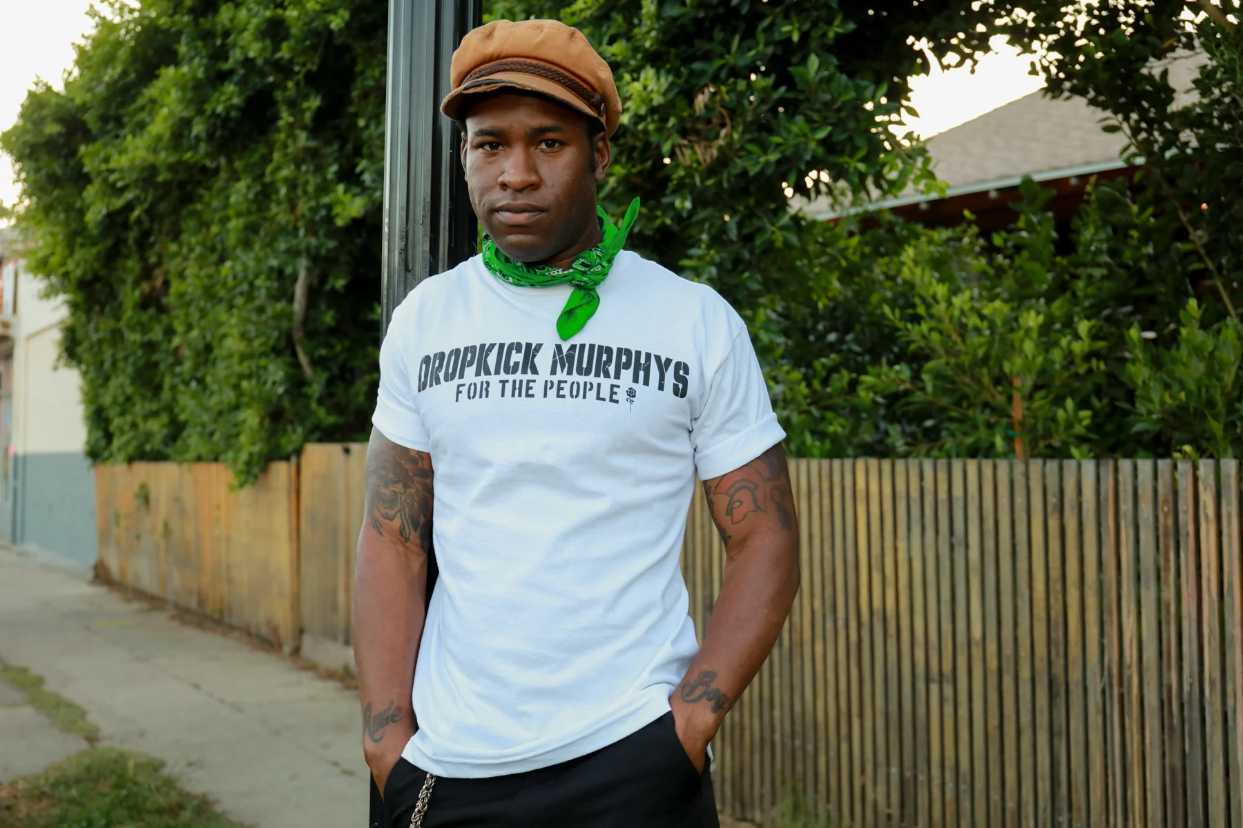 Yank The Chain T-Shirt (White) - Image 2